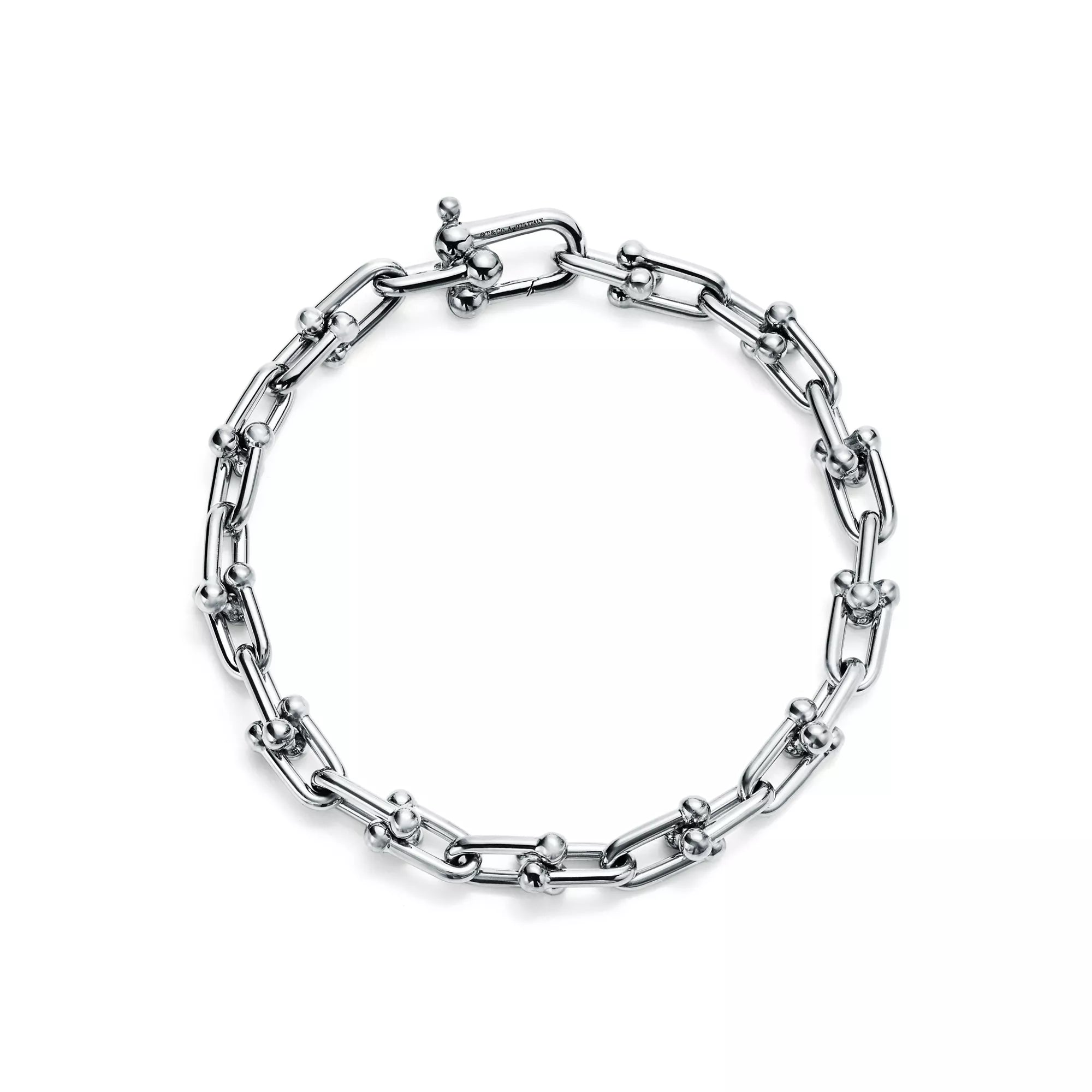 Elegant HardWear Sterling Silver Bracelet